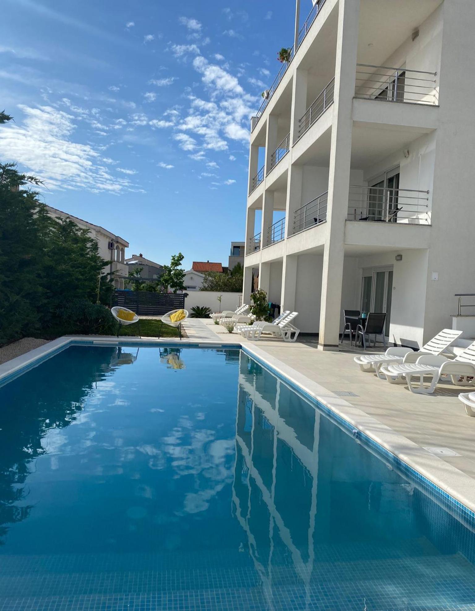 Apartment Deluxe Villa Carlotta Zadar Eksteriør bilde