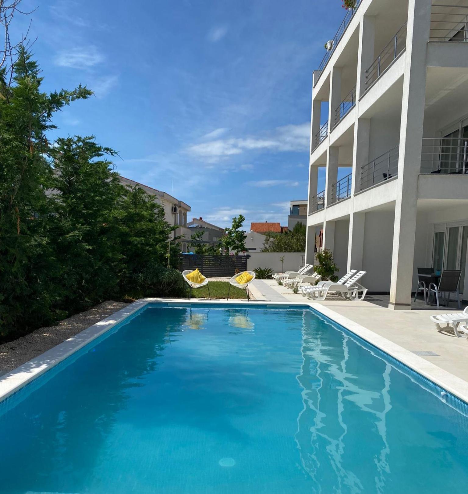 Apartment Deluxe Villa Carlotta Zadar Eksteriør bilde