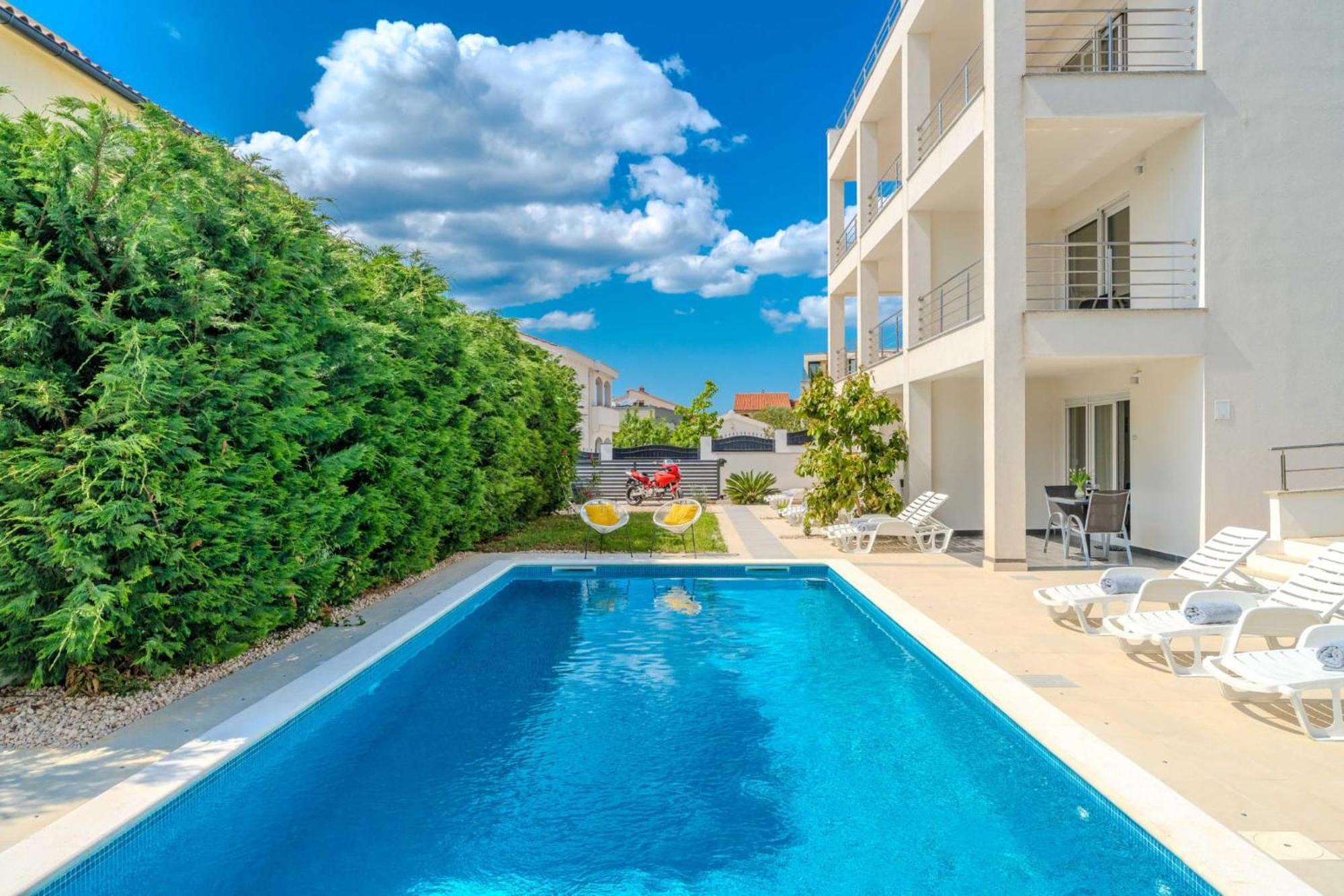 Apartment Deluxe Villa Carlotta Zadar Eksteriør bilde