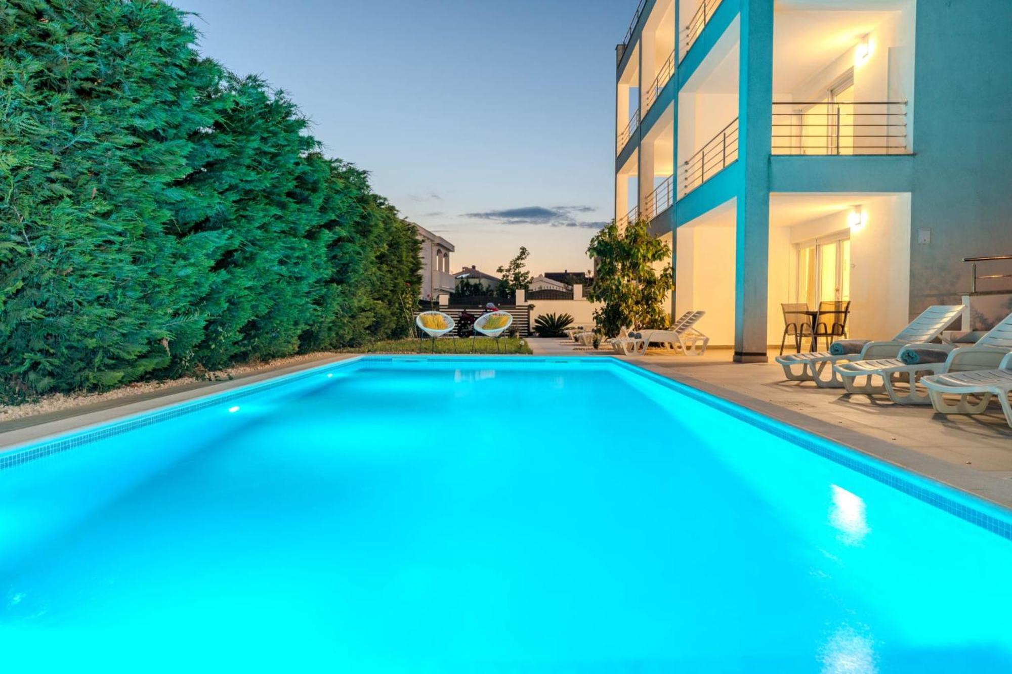 Apartment Deluxe Villa Carlotta Zadar Eksteriør bilde