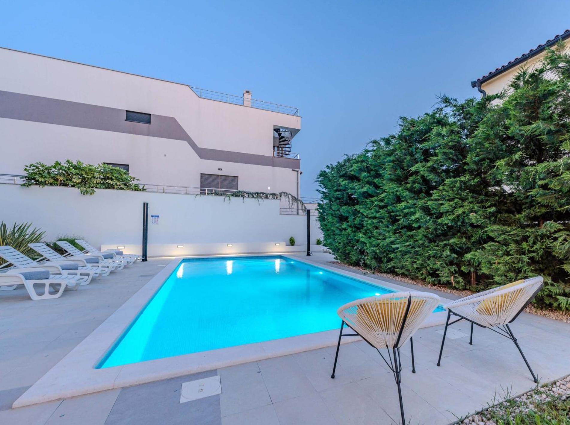 Apartment Deluxe Villa Carlotta Zadar Eksteriør bilde