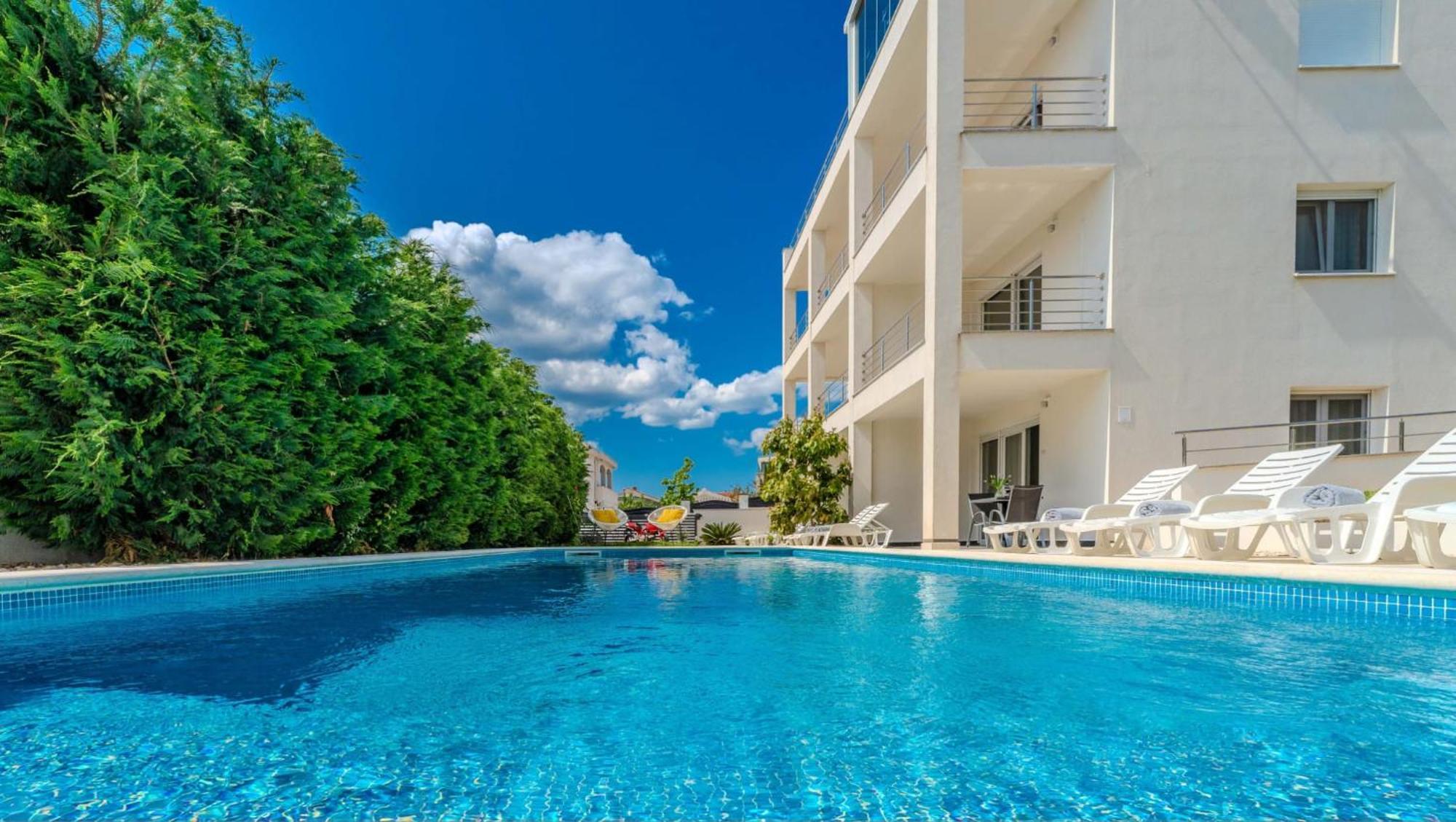 Apartment Deluxe Villa Carlotta Zadar Eksteriør bilde